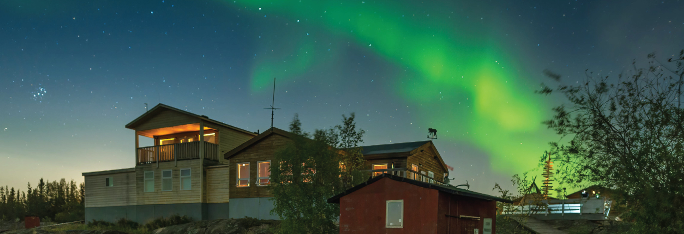 Solar panels in the Northwest Territories