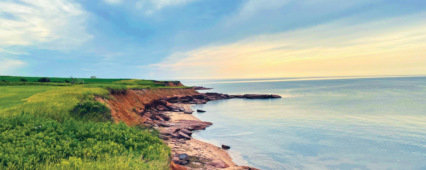 Solar panels on a Prince Edward Island property